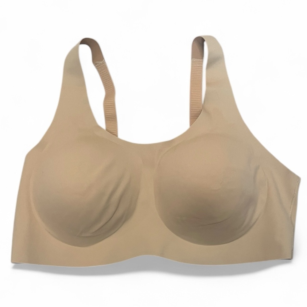 Knix Nude Revolution Adjustable Pullover Seamless Sports Bra sz XXXL+ Like New!